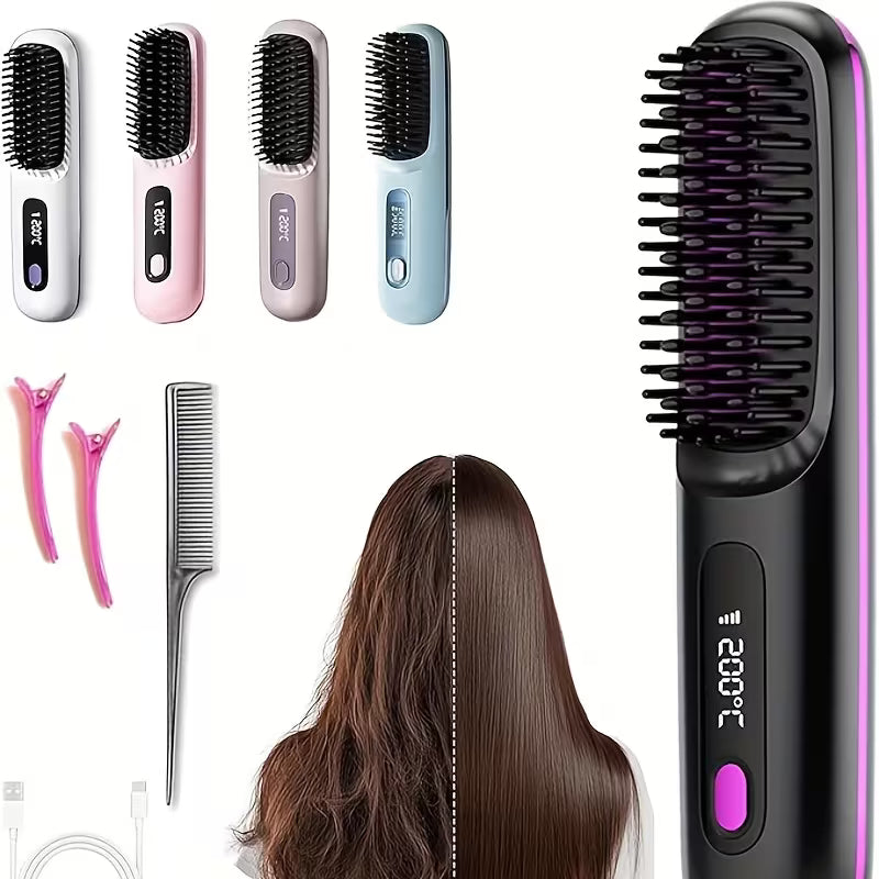 Wireless Hair Straightener