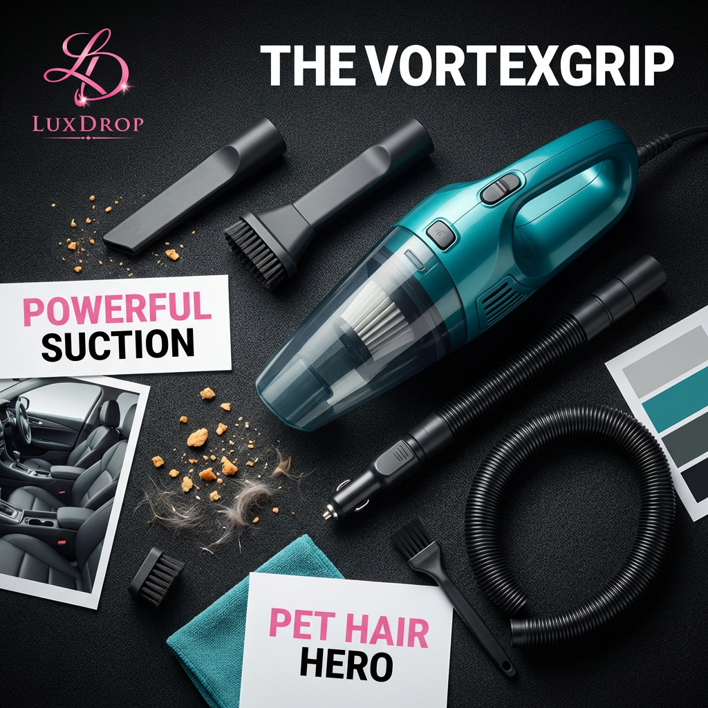VortexGrip Car Vacuum