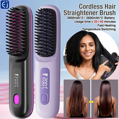 Wireless Hair Straightener