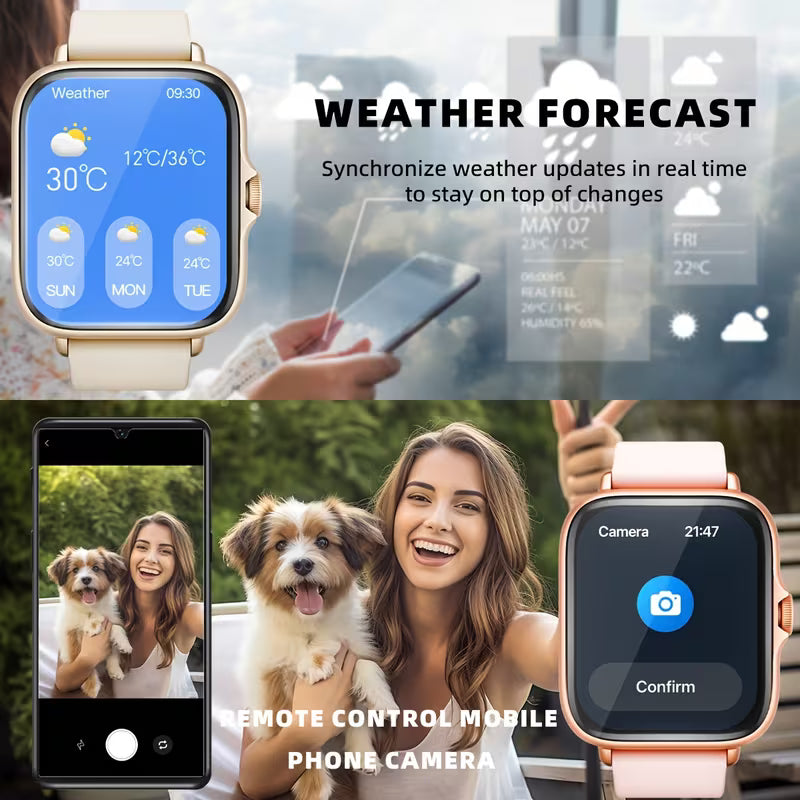 Smart Watch 4.65cm Full Touch Screen